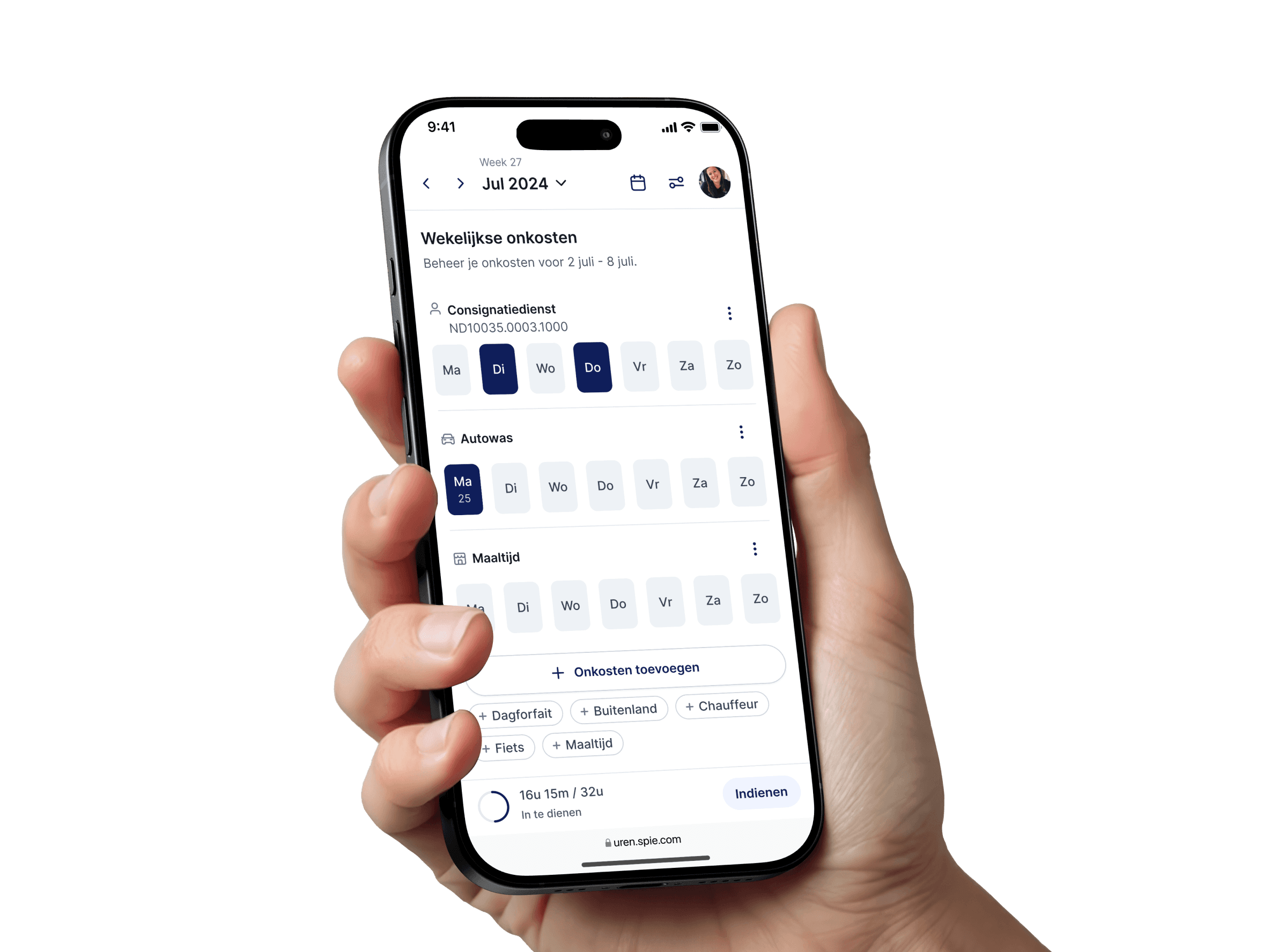 Expenses, multi-select